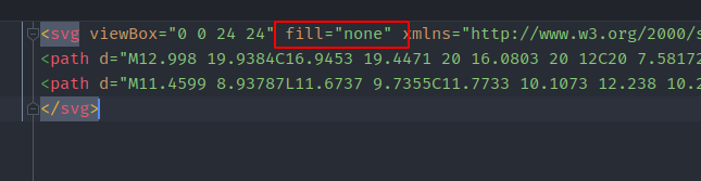 fill="none" should be removed